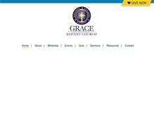 Tablet Screenshot of gracebaptistgtn.org